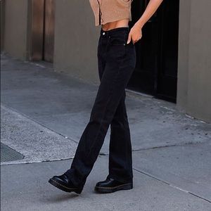 Levi’s Ribcage Bootcut in Black